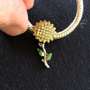 Sunflower charm